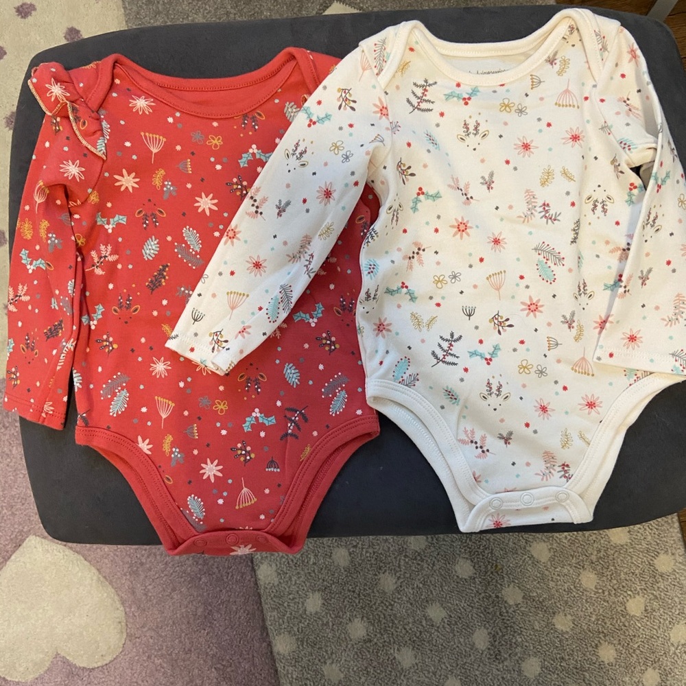 Set of Festive Onesies